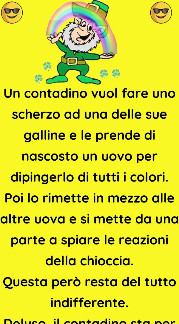 Un contadino vuol fare uno scherzo - Scherzi Divertenti