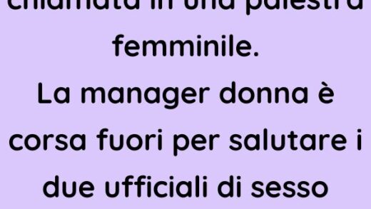 La polizia è stata chiamata in una palestra femminile