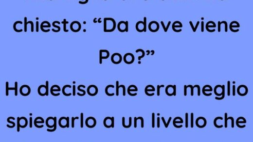 la bambina fa alla mamma una domanda molto seria