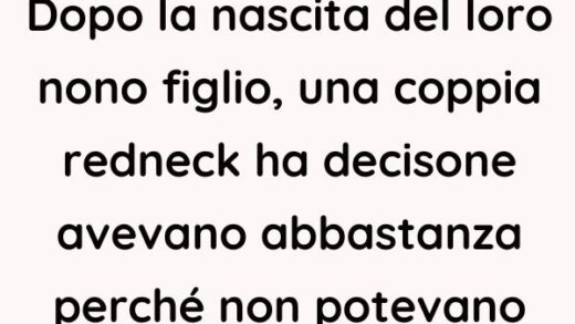 Dopo la nascita del loro nono figlio