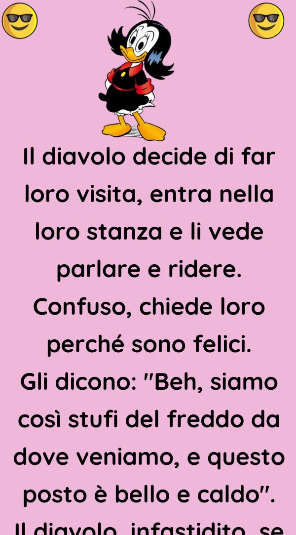 Il diavolo decide di far loro visita