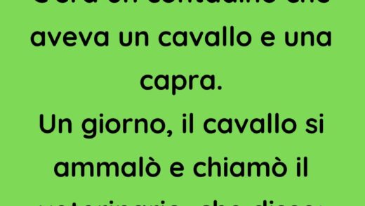 La storia della capra e del cavallo